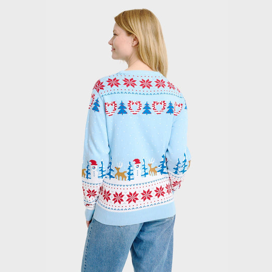 EB | Weihnachtswunderland Weihnachts-Pullover -Frauen