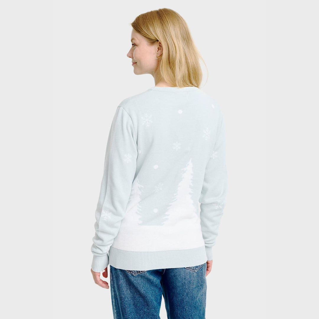 EB | Der süße Pinguin Weihnachts Pullover Damen