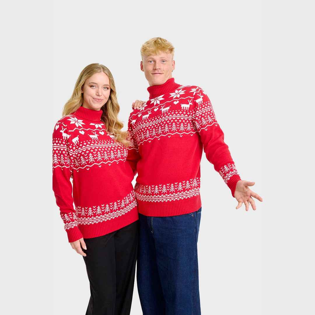 EB | Der Grönland Weihnachten Rollkragenpullover Herren