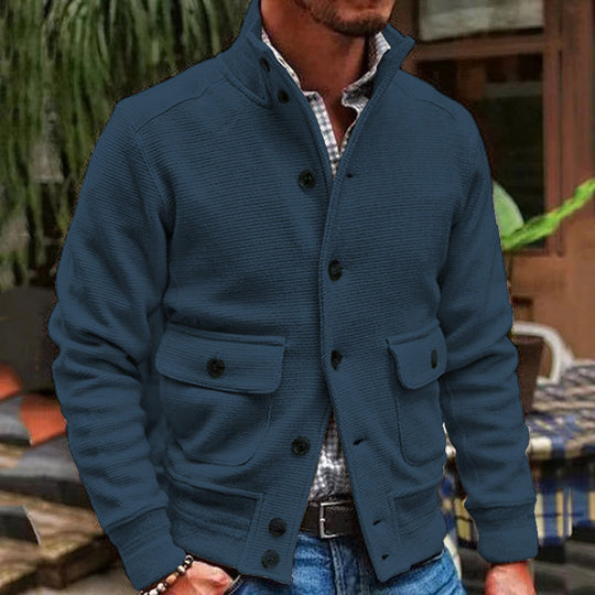 EB | Modische Jacke mit Hohem Kragen