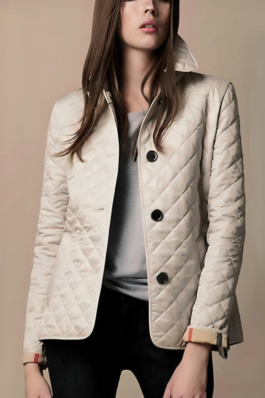 EB | Baumwollmix Slim Fit Jacke für Herbst und Winter