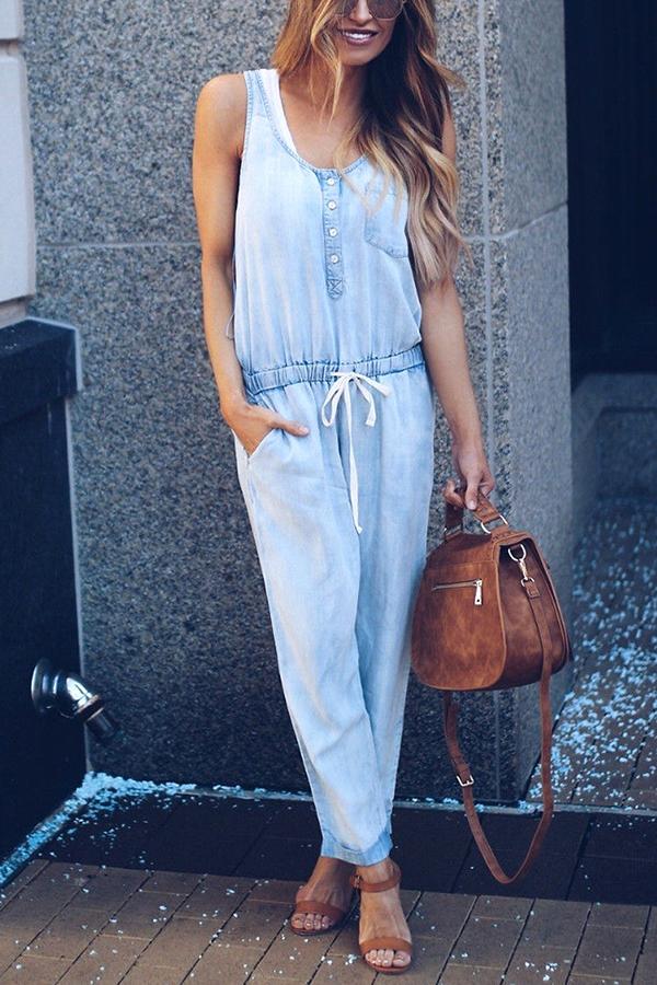 EB | Neue Ideen Taschen Denim Jumpsuit