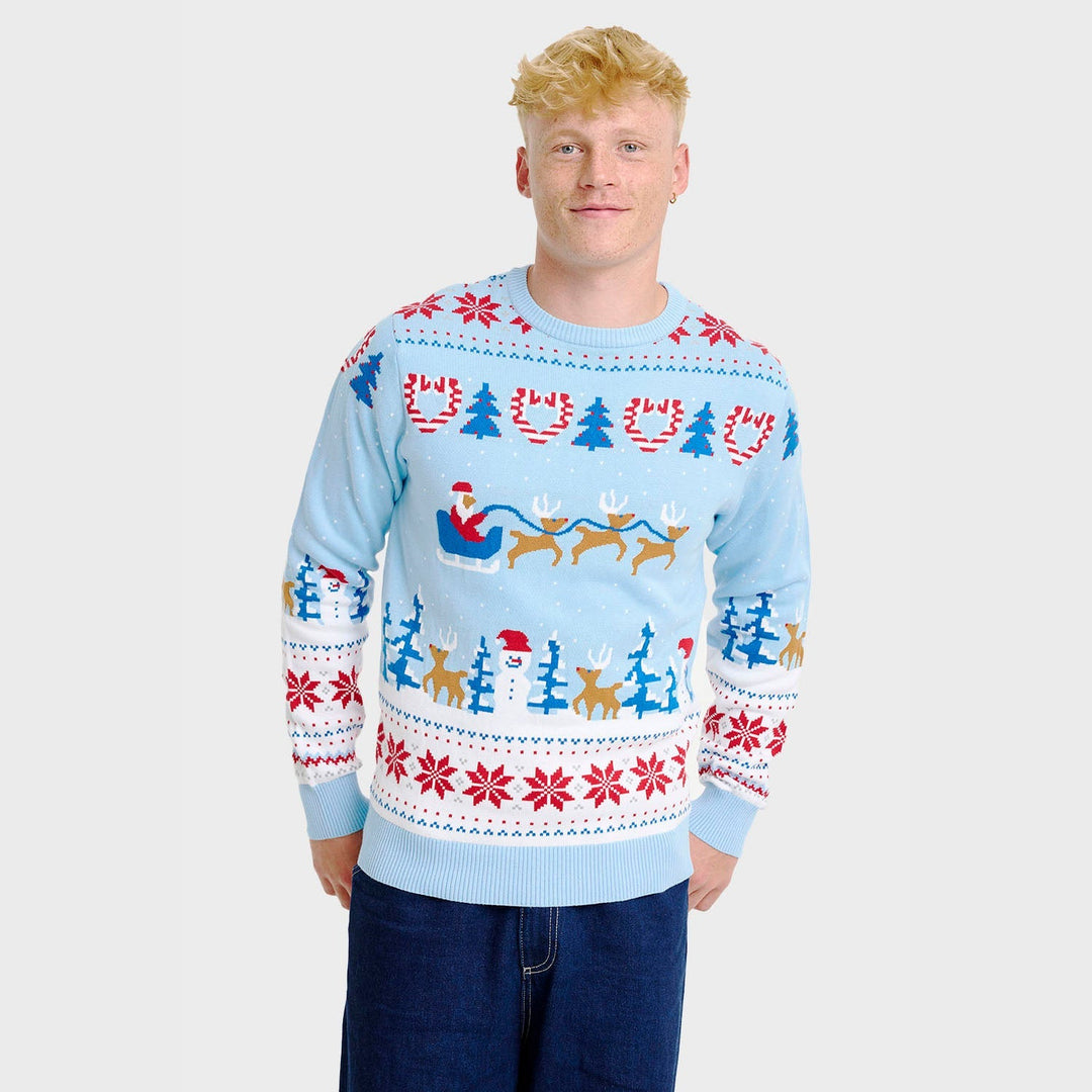EB | Christmas Wonderland Weihnachts-Pullover Herren