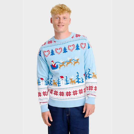 EB | Christmas Wonderland Weihnachts-Pullover Herren