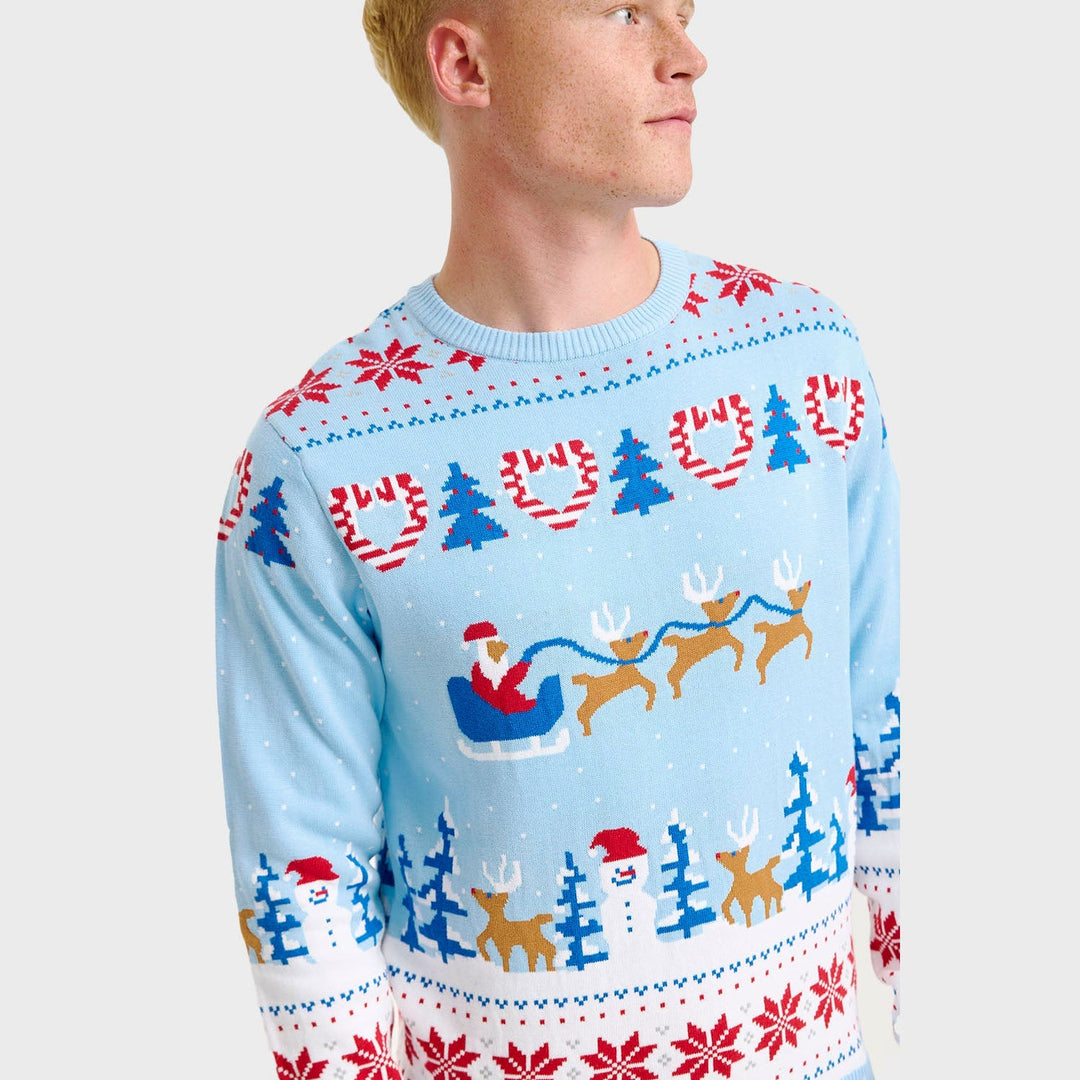 EB | Christmas Wonderland Weihnachts-Pullover Herren