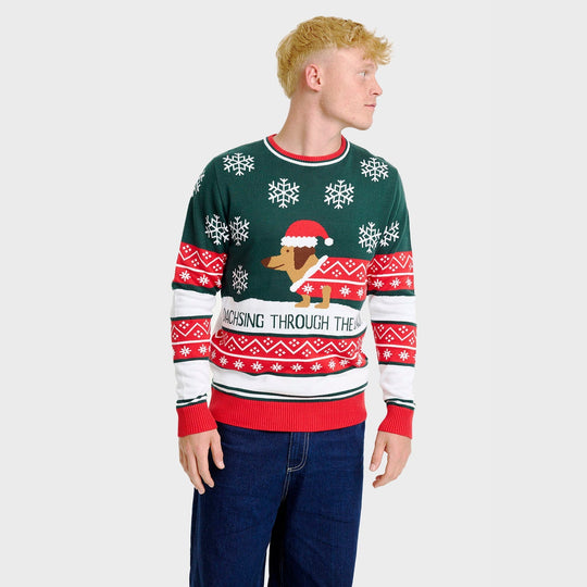 EB | Dashing Around Christmas Sweater Herren