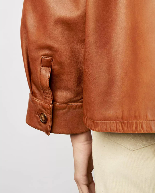 EB | Boxy Lederjacke