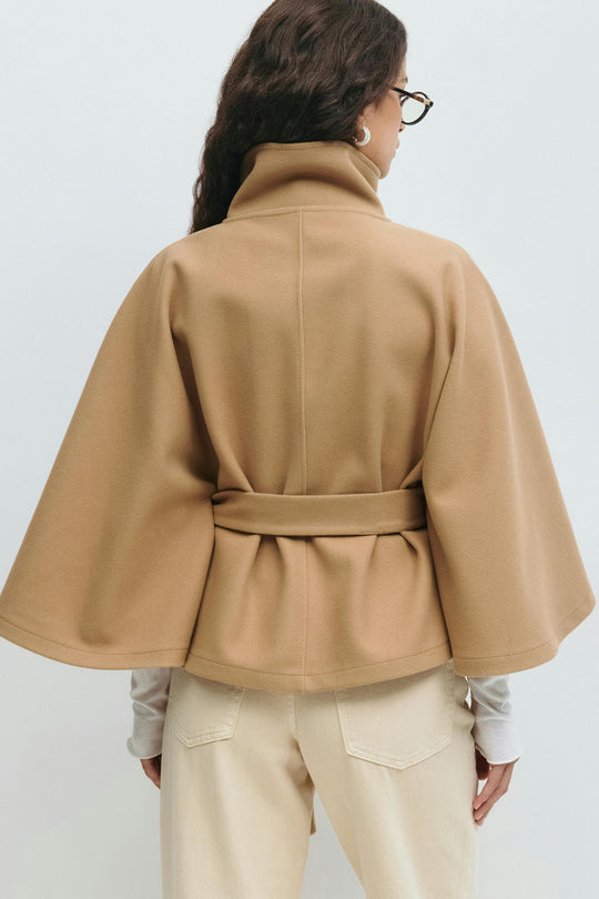 EB | Übergröße Damen Manteljacke mit Gürtel