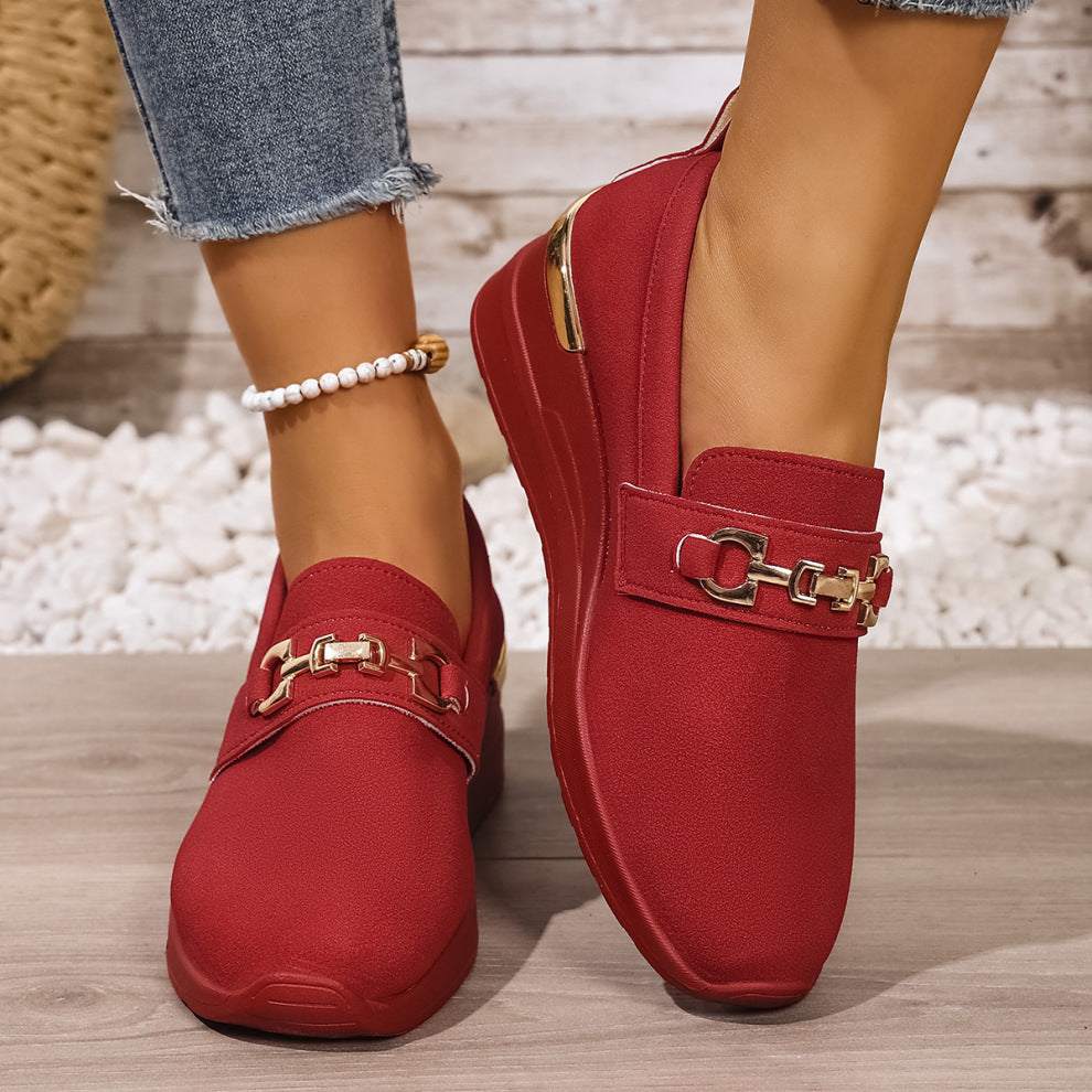Stylische Orthopädische Sneakers mit Keilabsatz EB EB