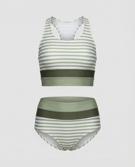 EB | Brook Side Farbblock Bikini-Set