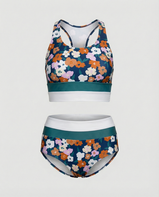 EB | Brook Side Farbblock Bikini-Set