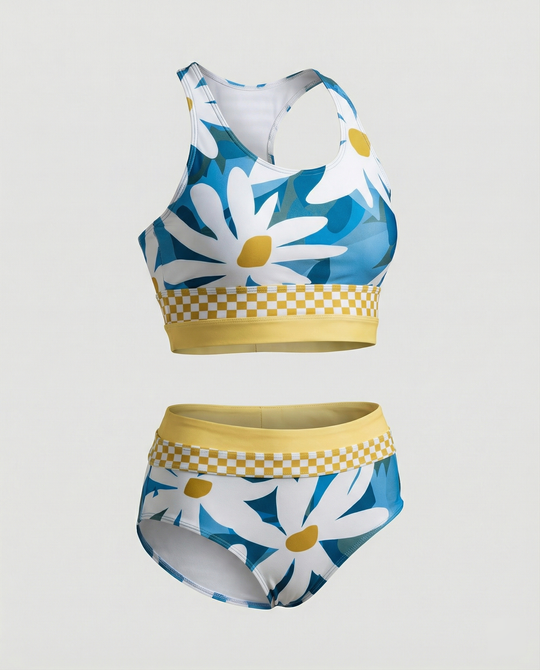 EB | Brook Side Farbblock Bikini-Set