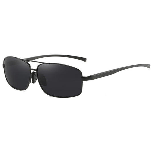 EB | Vintage Square Aluminium Magnesium Polarisierte Sonnenbrille