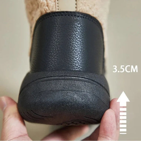 Warme rutschfeste Fleecegefütterte Knöchelschuhe EB