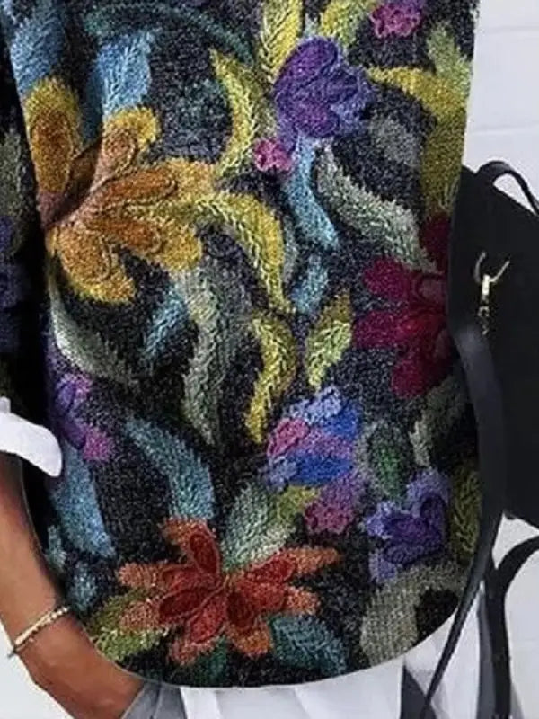 EB | Modischer Floral Pullover