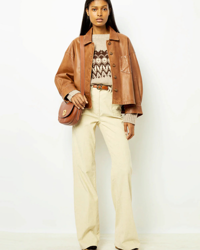 EB | Boxy Lederjacke