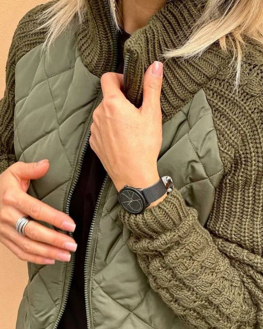 EB | Freizeit Strickjacke mit Reißverschluss