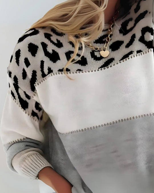 EB | Leoparden Design Pullover