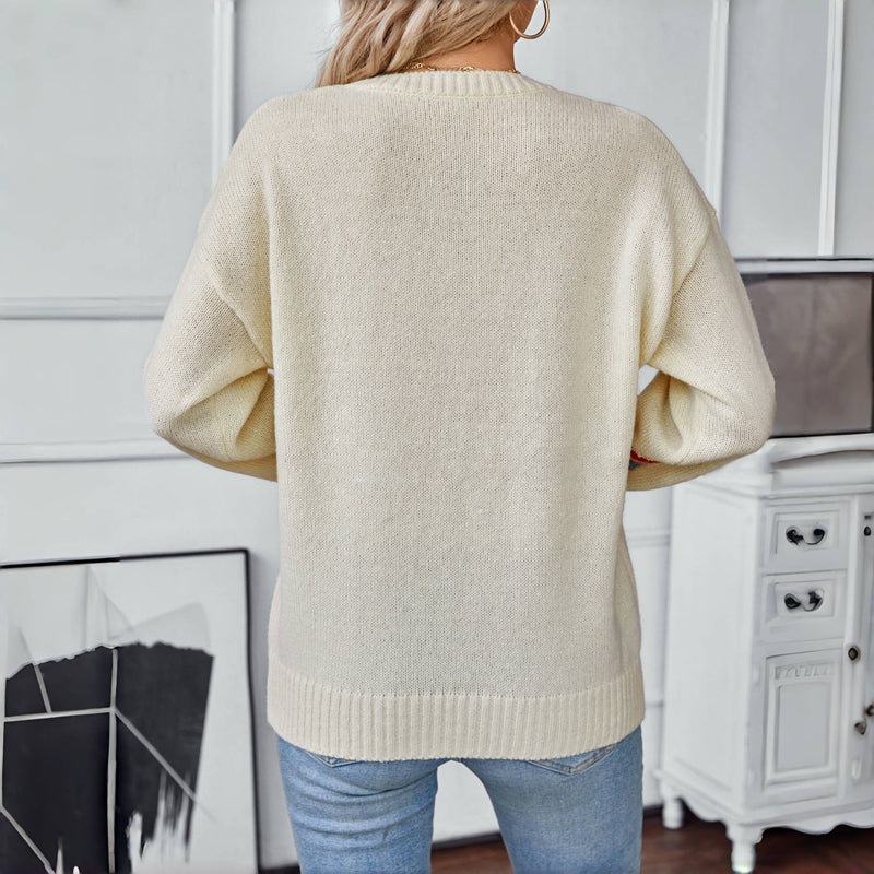 EB | Regenbogen Strickpullover