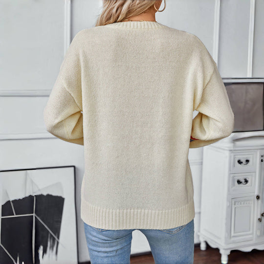 EB | Regenbogen Strickpullover