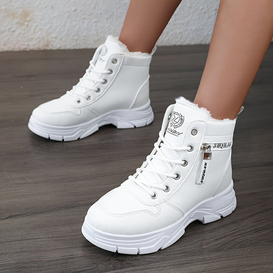 EB | Festliche Winter Freizeit Sneakers für Damen - Ideal für den Winter