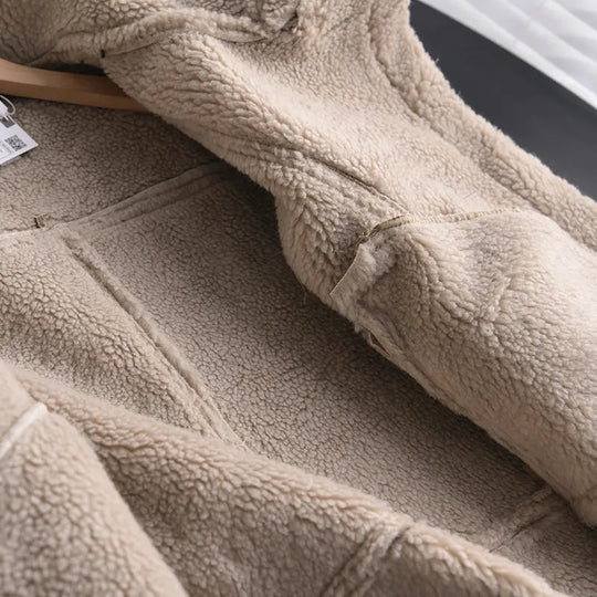 EB | Wildleder Winterjacke - Warm & Stilvoll