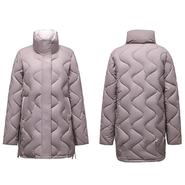 EB | Elegante gesteppte Jacke mit Stehkragen für einen Smart-Look Ideal für Herbst/Winter