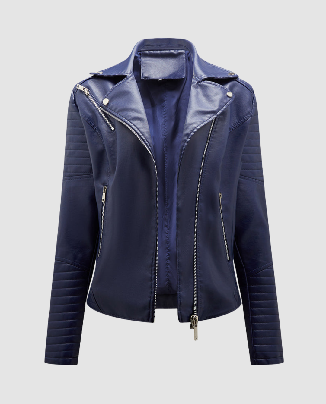 Elegante Kunstlederjacke Damen | EB