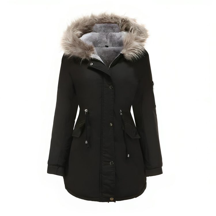 EB | Winter Parka mit veganem Pelz für Damen umweltfreundliche Materialien