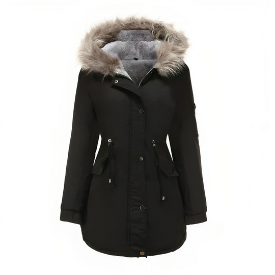 EB | Winter Parka mit veganem Pelz für Damen umweltfreundliche Materialien