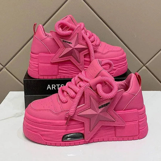 EB | Sneakers Donna mit Plateau und Stella