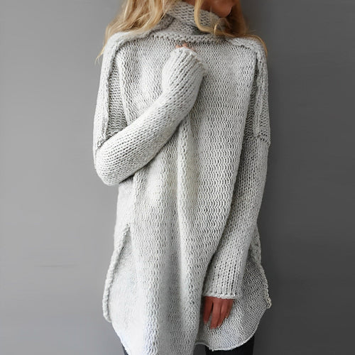 EB | Langer Strickpullover