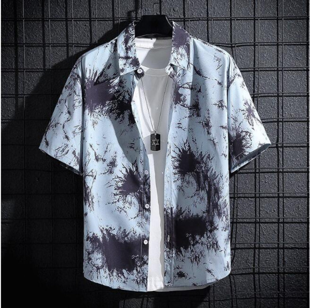 EB | Lockeres Blumenhemd im Hongkong-Stil