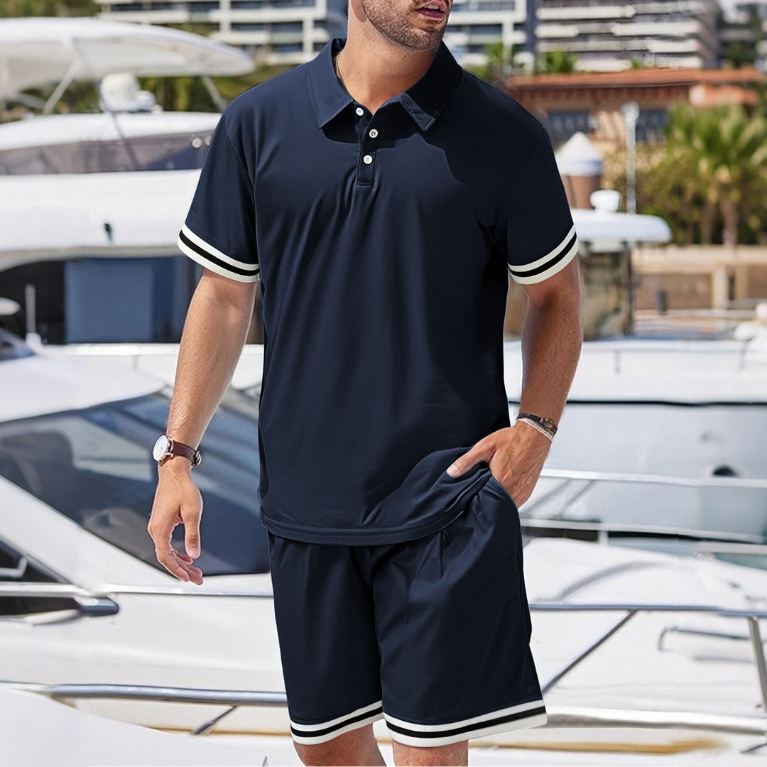 EB | Kurzärmelige Shorts Zweiteiliges Set