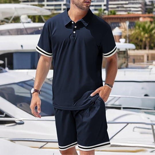 EB | Kurzärmelige Shorts Zweiteiliges Set