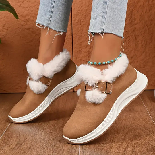 Wasserdichte Plüsch-Winterschneestiefel EB EB