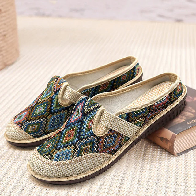Ethnischer Stil Bequeme Slipper EB