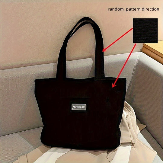 Elegante Damen Cordstoff Tasche | EB