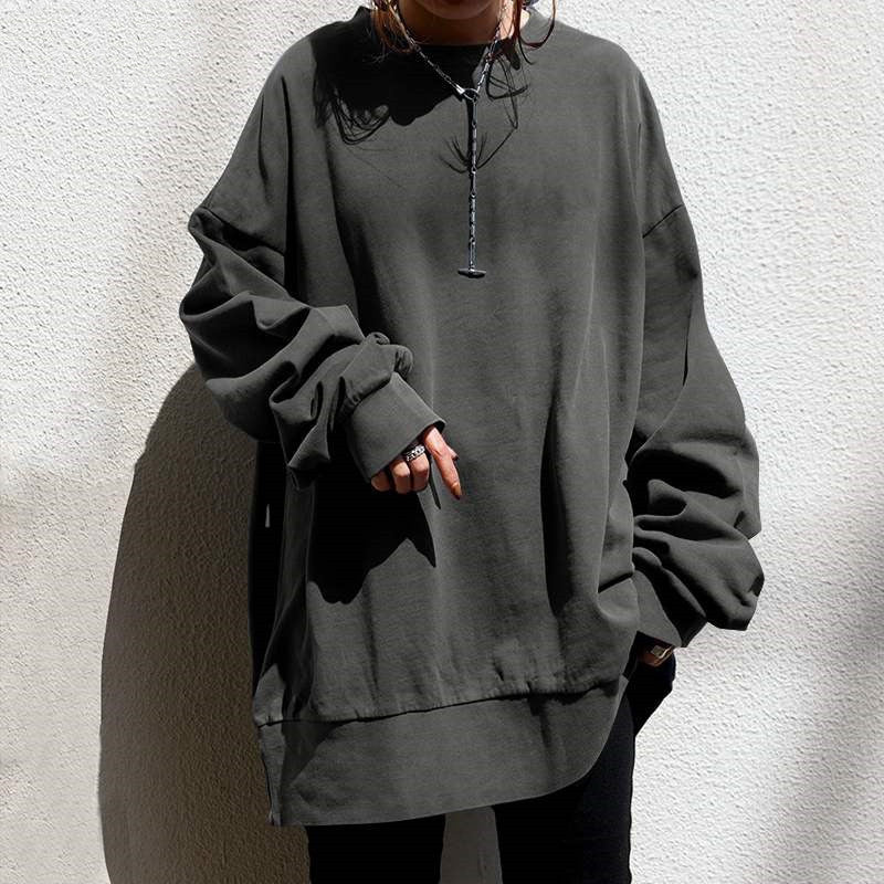EB | Lockerer Rundhals-Pullover