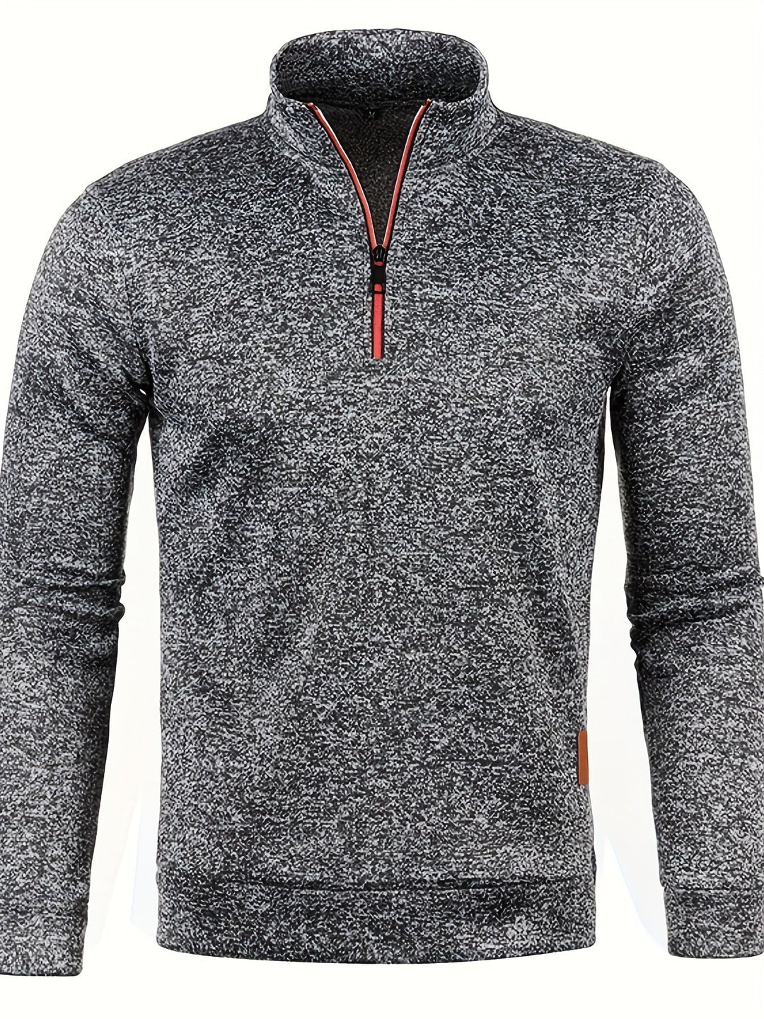 EB | Herrenpullover mit Reißverschluss am Hals für Herbst & Winter