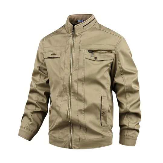 EB | Herren Baumwolljacke winddicht & wasserabweisend im Feldlook