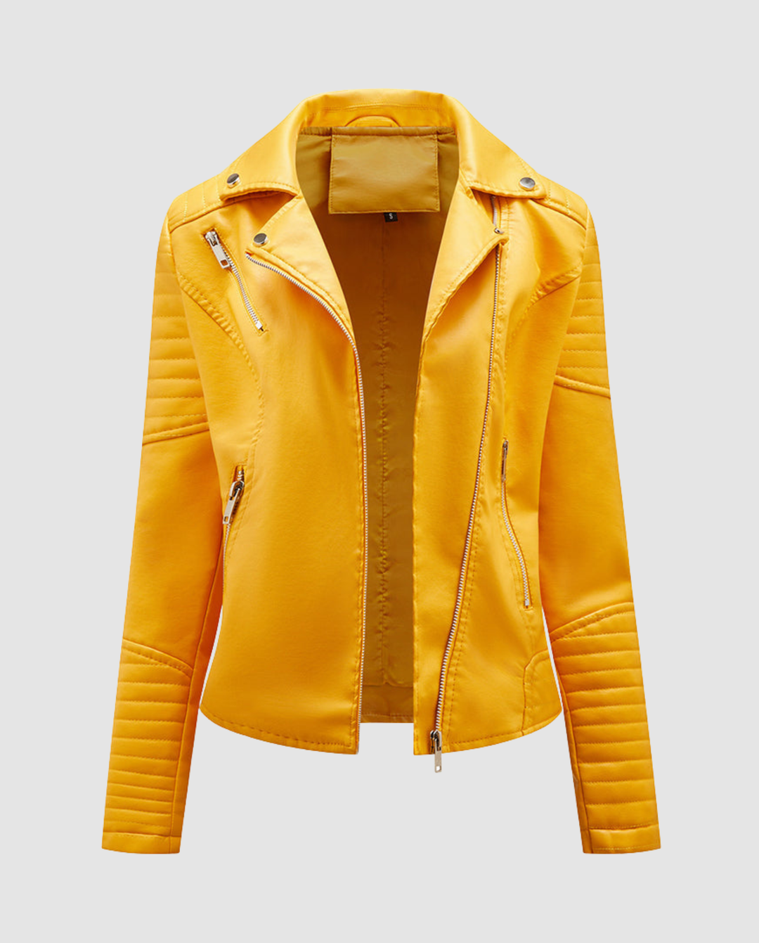 Elegante Kunstlederjacke Damen | EB