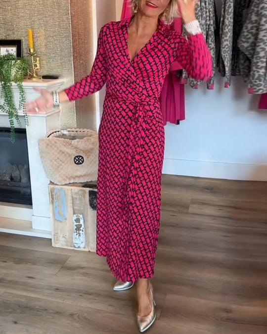 EB | Maxikleid mit V-Ausschnitt