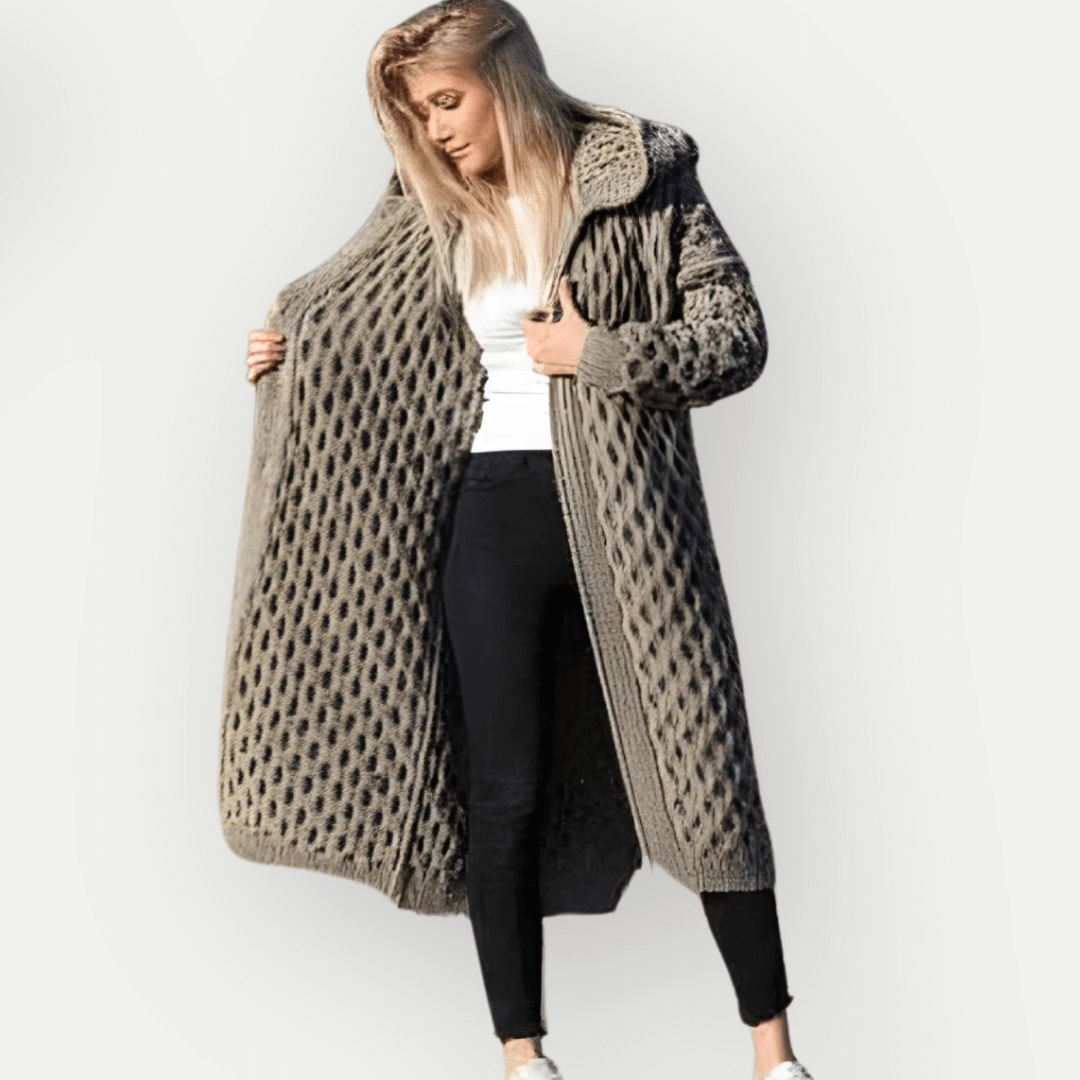 EB | Damen Kapuzenjacke mit langen Ärmeln
