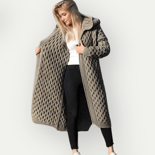 EB | Damen Kapuzenjacke mit langen Ärmeln