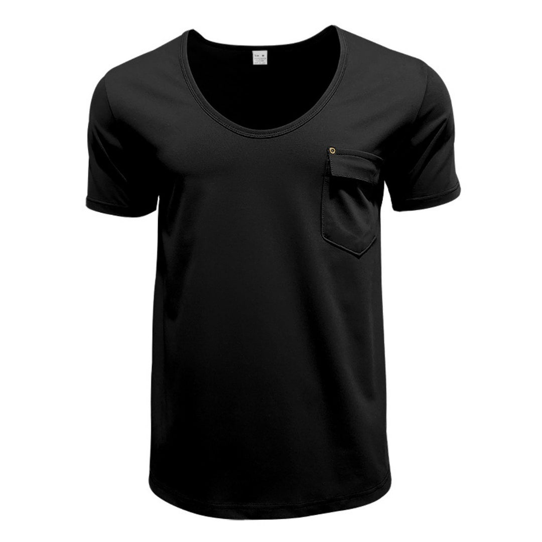 EB | T-Shirt mit V-Ausschnitt in Übergröße