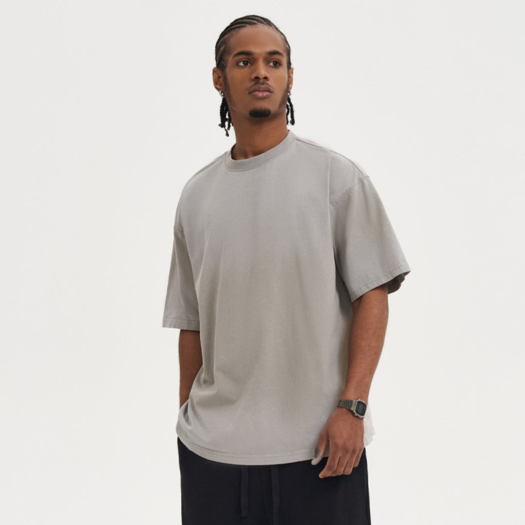 EB | Gewaschene und alte Batik-Kurzarm