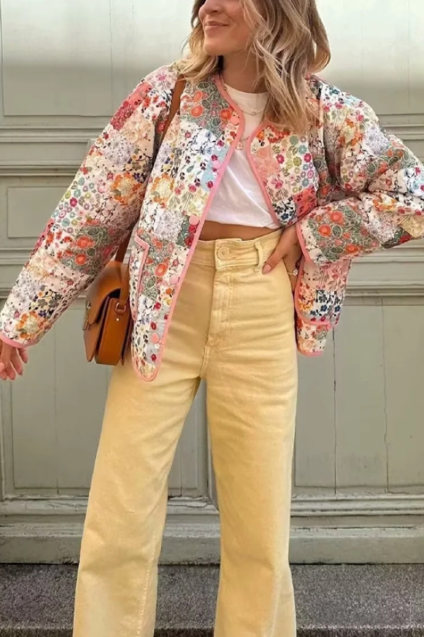 EB | Gedruckte Baumwolljacke