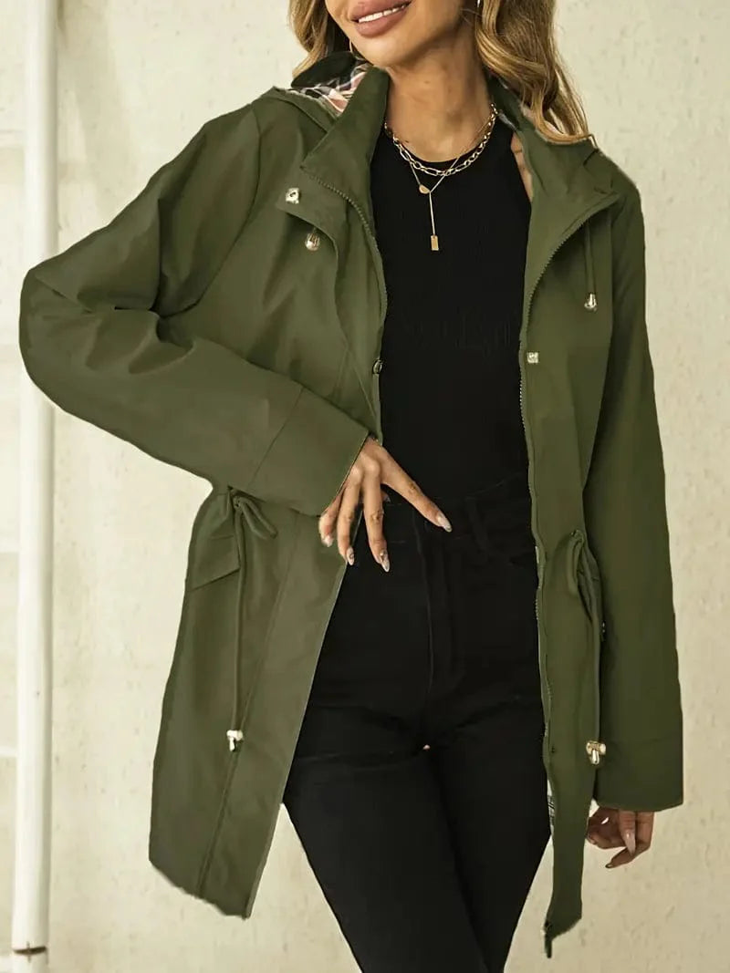 EB | Langer Mantel Chic Zeitloser Stil Ideal für den Winter