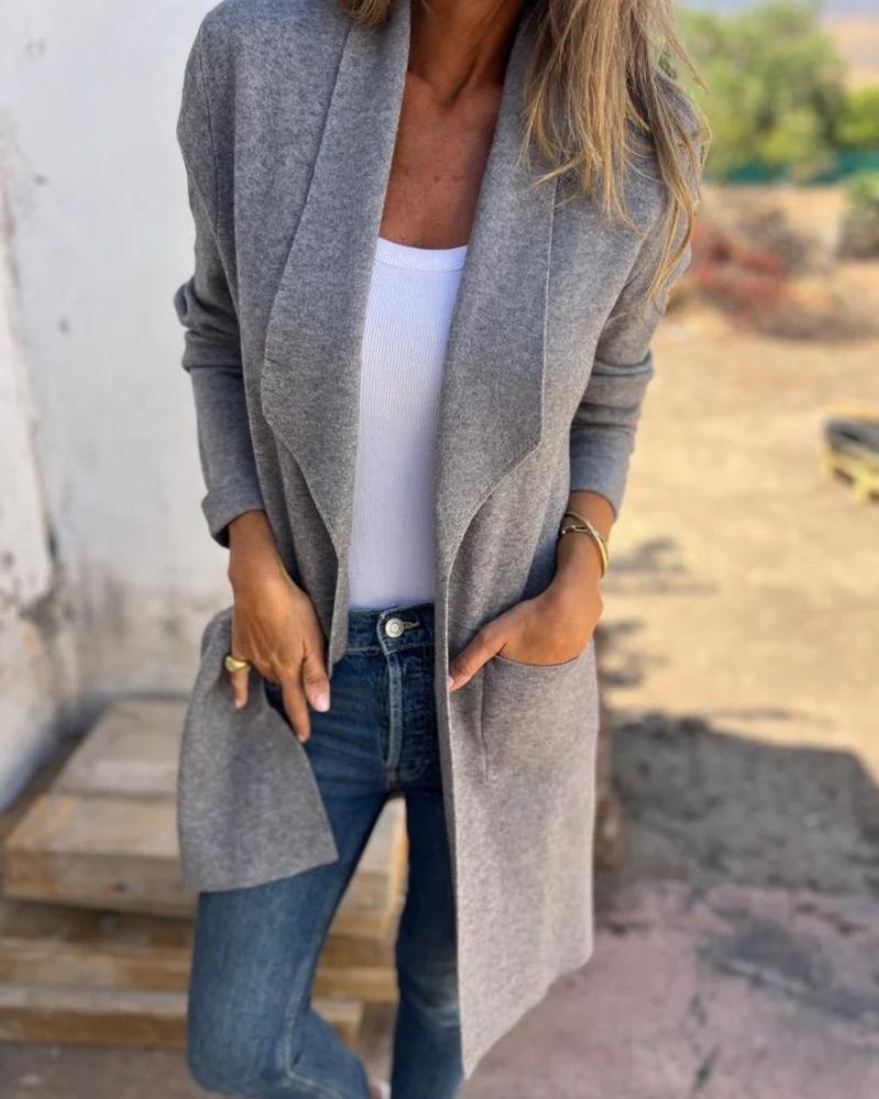 EB | Lässige Revercardigan Jacke